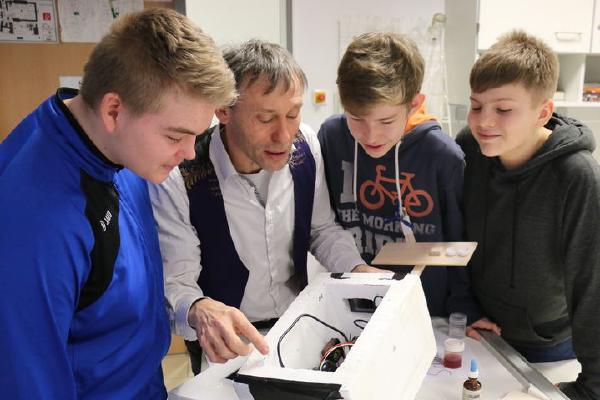 Wetterballonflug auf 36,4km Höhe