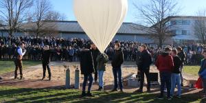 Wetterballonflug auf 36,4km Höhe
